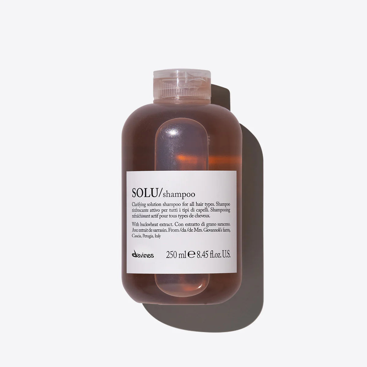 Davines Solu Shampoo - Cleansing shampoo to rid of build up - [Kharma Salons]