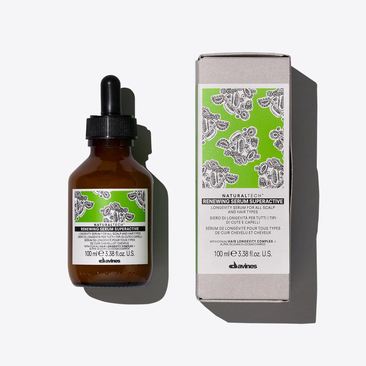 Davines Natural Tech Renewing Superactive Serum - Scalp and Hair Renewing Serum - [Kharma Salons]