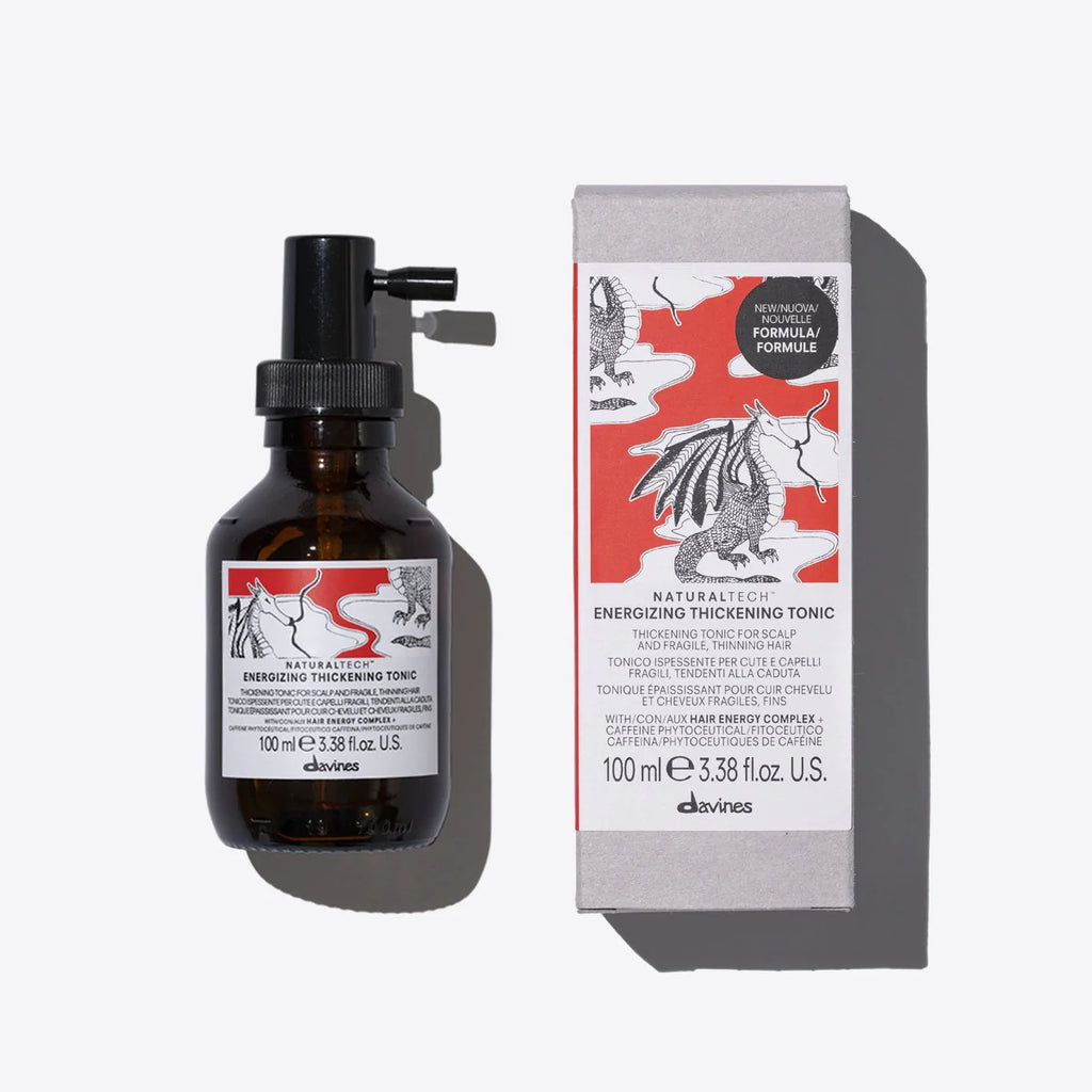Davines Natural Tech Energizing Thickening Tonic to create full bodied hair - [Kharma Salons]